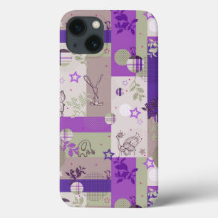 Coques Pour iPhone Motif d'édredon de bébé