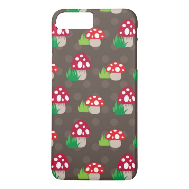 Coques Case-Mate iPhone motif d'enfants de champignon (Dos)