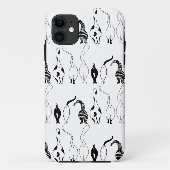 Coques Case-Mate iPhone Motif des boutons de chat (Dos)
