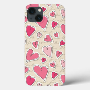 Coques Pour iPhone Motif des coeurs