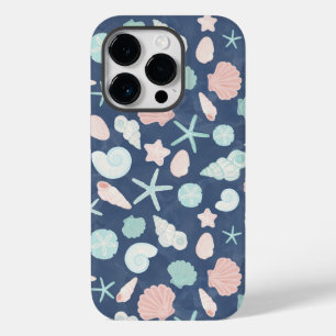 Coque Pour iPhone 14 Pro motif des coquillages