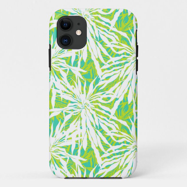 Coques Case-Mate iPhone Motif des Feuilles de Palm Tropical (Dos)