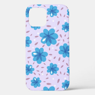 Coques Pour iPhone Motif des fleurs bleues douces