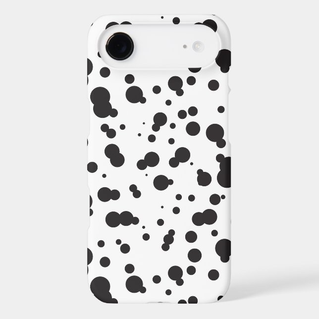 Coques Case-Mate iPhone Motif des points Dalmatine (Verso)