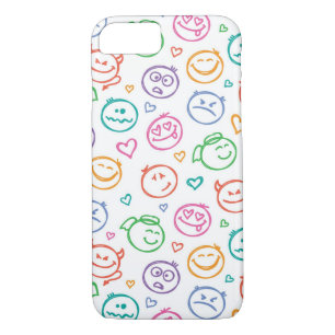 Coque iPhone 8/7 motif des sourires