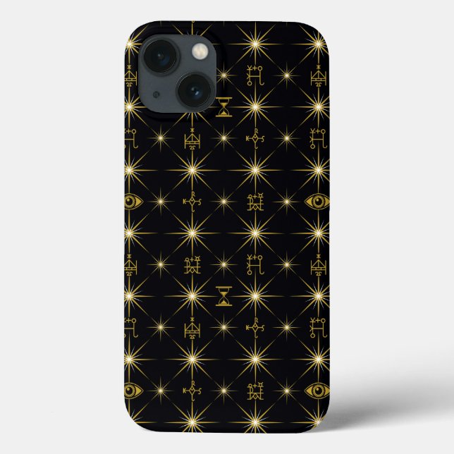 Coques Case-Mate iPhone Motif des symboles magiques (Verso)