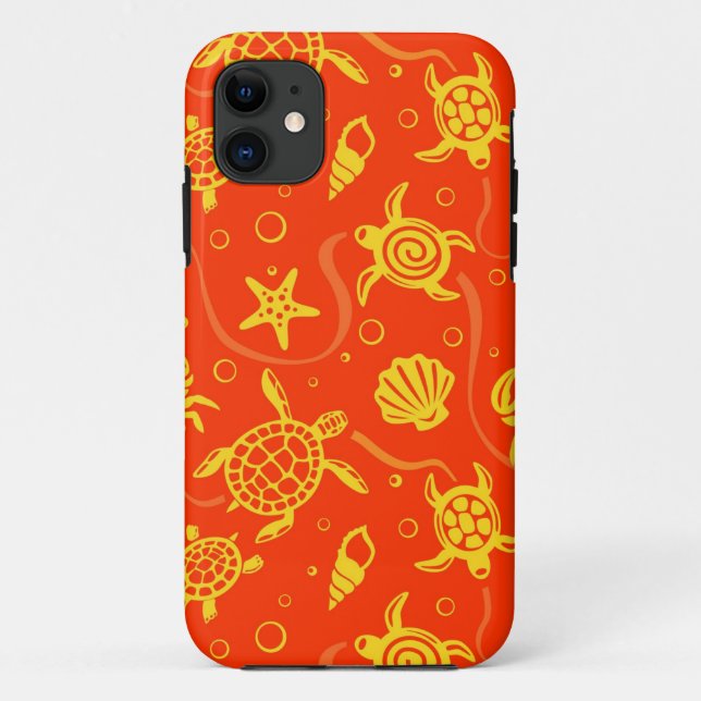 Coques Case-Mate iPhone Motif des tortues (Dos)