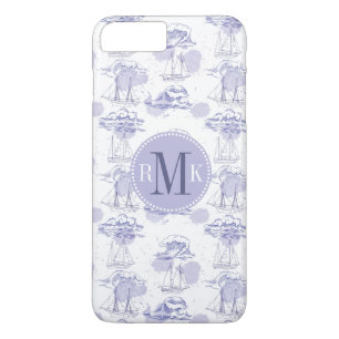 Coques Pour iPhone Motif des vagues et des navires aquarelles