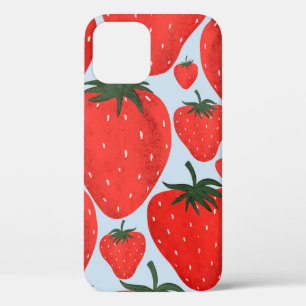 Case-Mate iPhone Case Motif d'été avec fraises isolées à la lumière