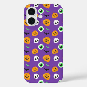 Coque Pour iPhone 16 motif d'halloween