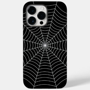Coque Pour Pour iPhone 14 Pro Max Motif d'Halloween noir et blanc