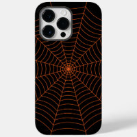 Motif d'Halloween noir et orange