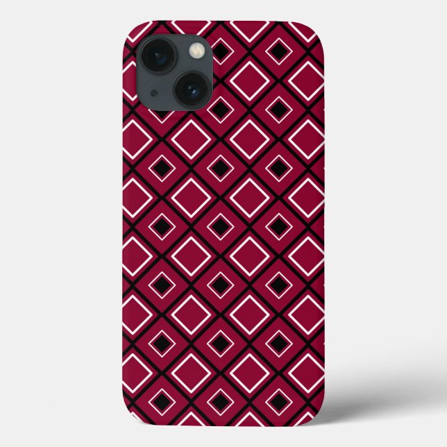Coques Case-Mate iPhone Motif Diamant (Verso)