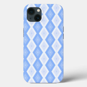 Case-Mate iPhone Case Motif diamant bleu pâle Coque-coque iphone Mate