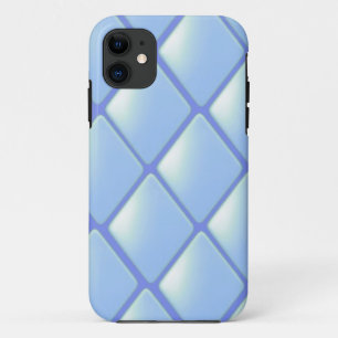 Etui iPhone Case-Mate Motif diamant matelassé bleu