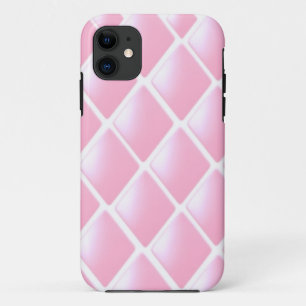 Case-Mate iPhone Case Motif diamant matelassé rose