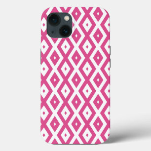 Case-Mate iPhone Case Motif diamant rose et blanc Coque-Mate iPhone ca
