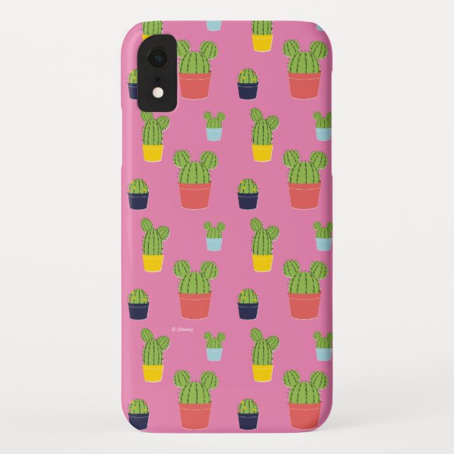 Coques Case-Mate iPhone Motif d'icône Mickey Mouse Cactus (Dos)
