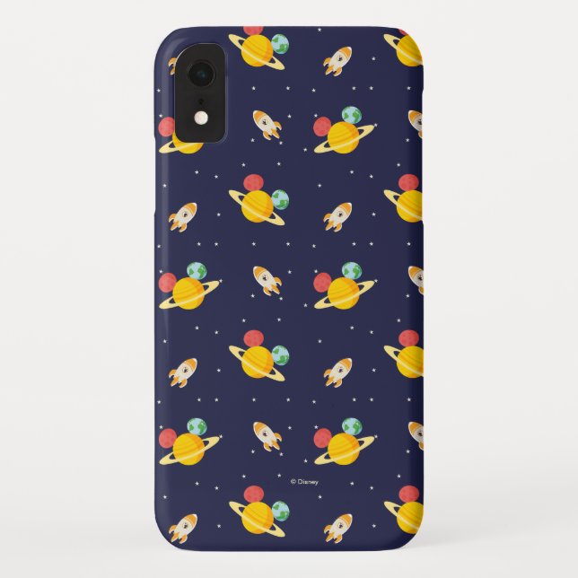 Coques Case-Mate iPhone Motif d'icône Mickey Mouse Planet (Dos)