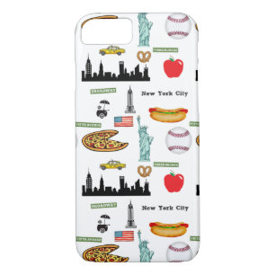 Case-Mate iPhone Case Motif d'icônes de New York par le verger trois