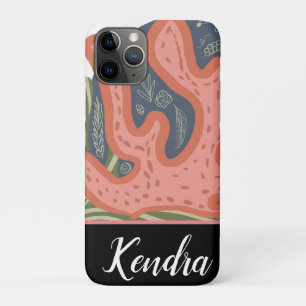 Case-Mate iPhone Case Motif d'illustration botanique de plage de récif c