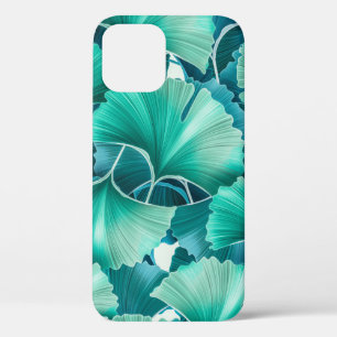 Case-Mate iPhone Case Motif d'illustration de ginkgo biloba vert