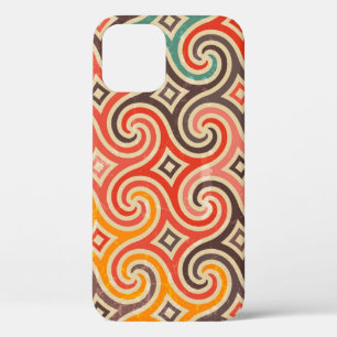 Case-Mate iPhone Case Motif d'illustration des tourbillons rétro