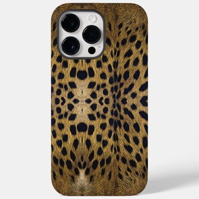 Coques Case-Mate iPhone Motif d'impression Cheetah (Verso)