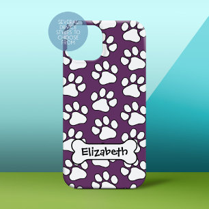 Coque Pour iPhone 14 Motif d'impression de chien avec os