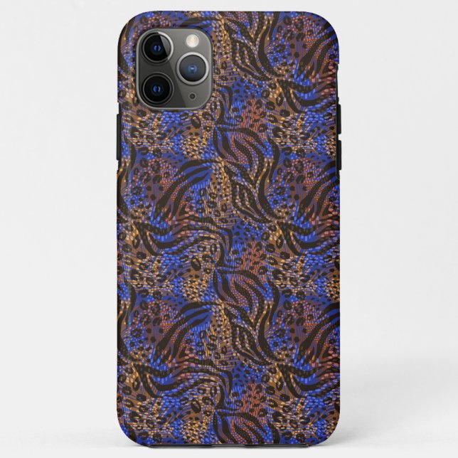 Coques Case-Mate iPhone Motif d'impression Leopard et Zebra (Dos)