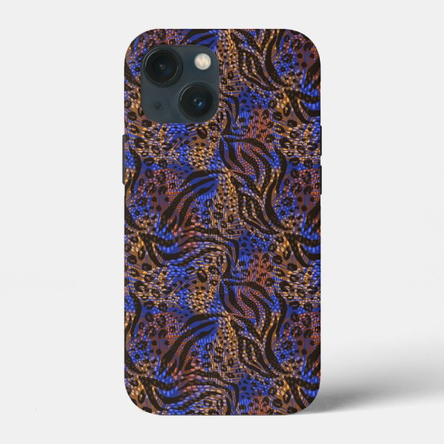 Coques Case-Mate iPhone Motif d'impression Leopard et Zebra (Verso)