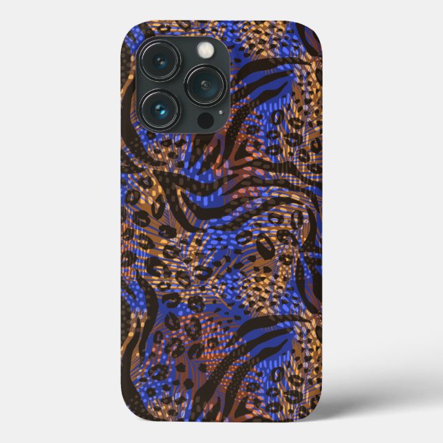 Coques Case-Mate iPhone Motif d'impression Leopard et Zebra (Verso)