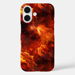 Coque Pour iPhone 16 Motif d'incendie