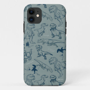 Etui iPhone Case-Mate Motif Dinosaur Sketch