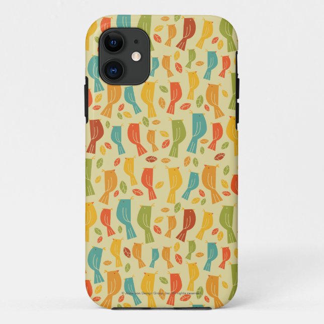 Coques Case-Mate iPhone Motif d'oiseaux du diagramme de grammaire du Sud (Dos)