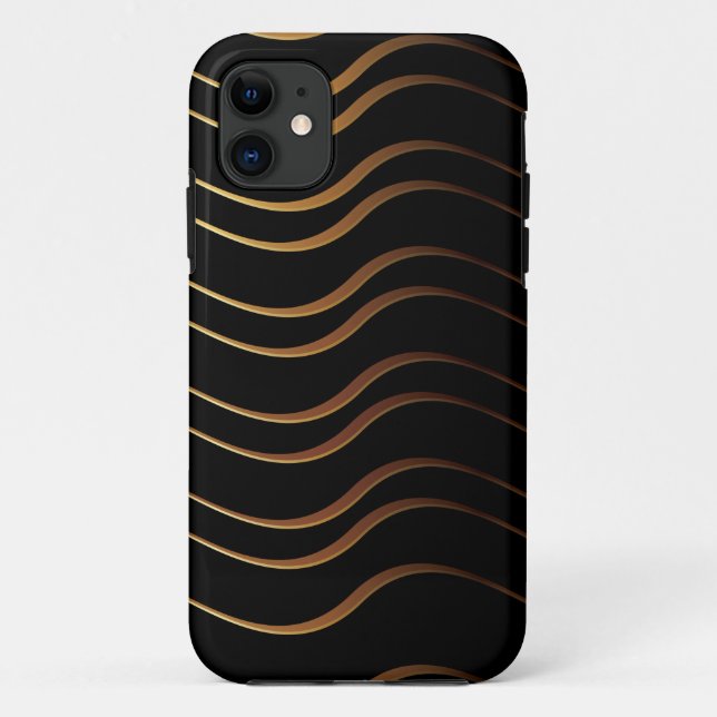 Coques Case-Mate iPhone Motif d'or 4 (Dos)