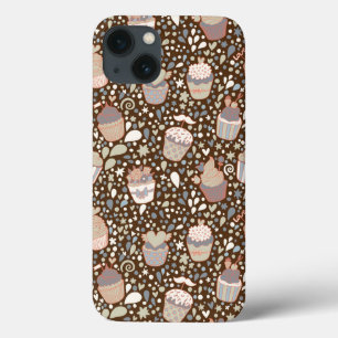 iPhone 13 Case Motif doux fait de petits gâteaux savoureux