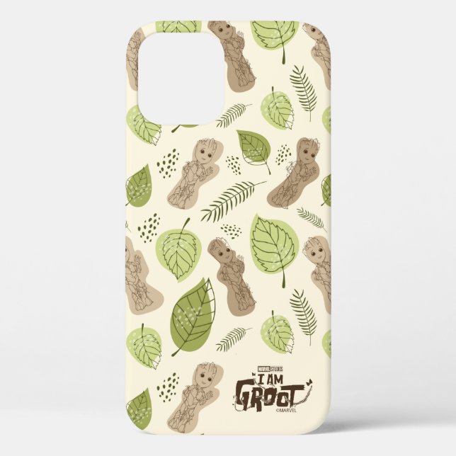 Coques Case-Mate iPhone Motif du feuillage Groot (Verso)