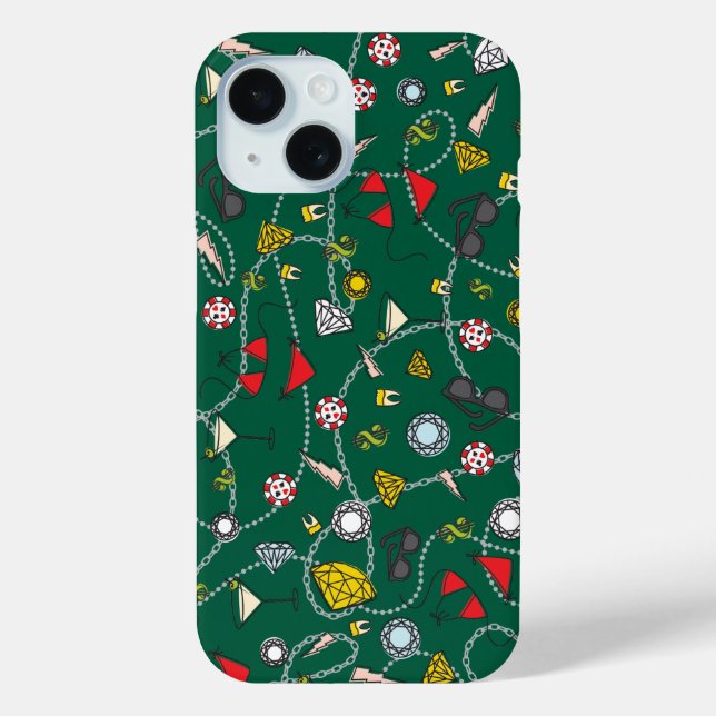 Coques Case-Mate iPhone Motif du Las Vegas Pool Party (Verso)