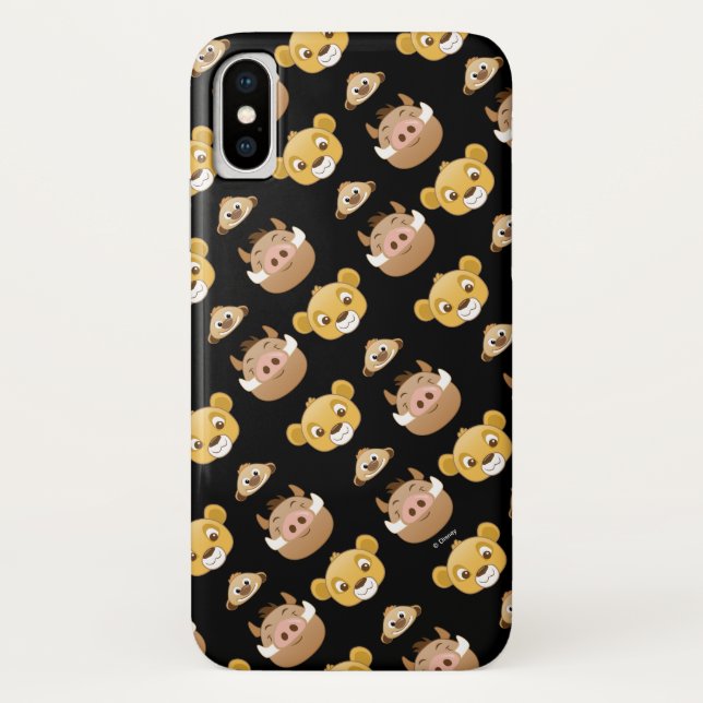 Coques Case-Mate iPhone Motif du Lion King Emoji Land (Dos)