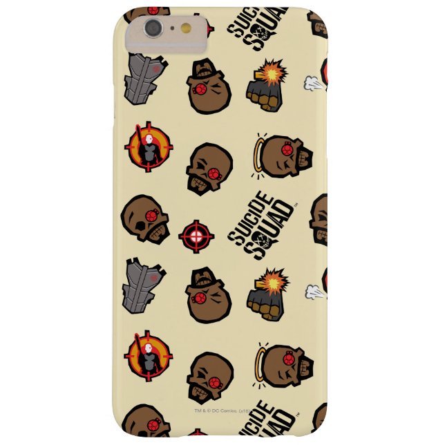 Coques Case-Mate iPhone Motif du peloton | Deadshot Emoji de suicide (Dos)