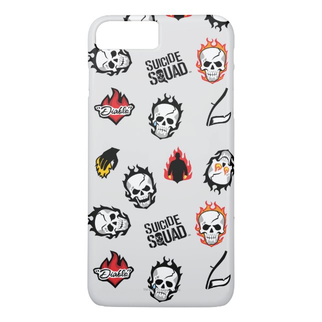 Coques Case-Mate iPhone Motif du peloton | Diablo Emoji de suicide (Dos)