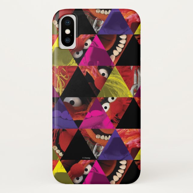 Coques Case-Mate iPhone Motif du triangle animal (Dos)