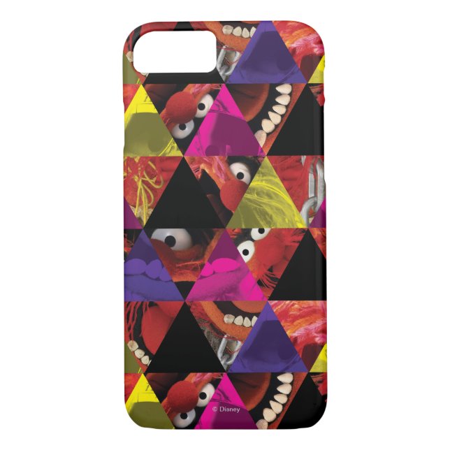 Coques Case-Mate iPhone Motif du triangle animal (Dos)