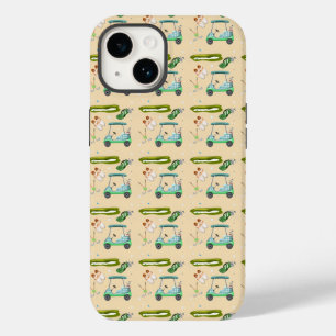Coque Pour iPhone 14 Motif d'une journée de golf