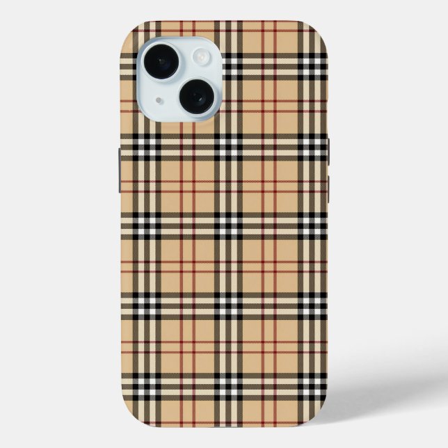 Coques Case-Mate iPhone Motif écossais de Tartan (Verso)