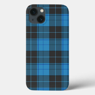 Case-Mate iPhone Case Motif écossais simple en bleu foncé