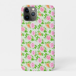 Case-Mate iPhone Case Motif élégant de roses florales feuilles vertes-23