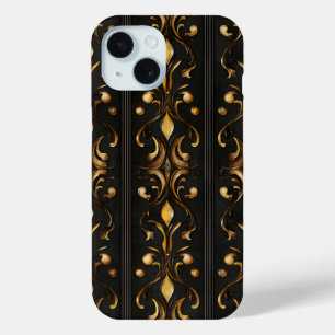 Coque Pour iPhone 15 Motif élégant foncé