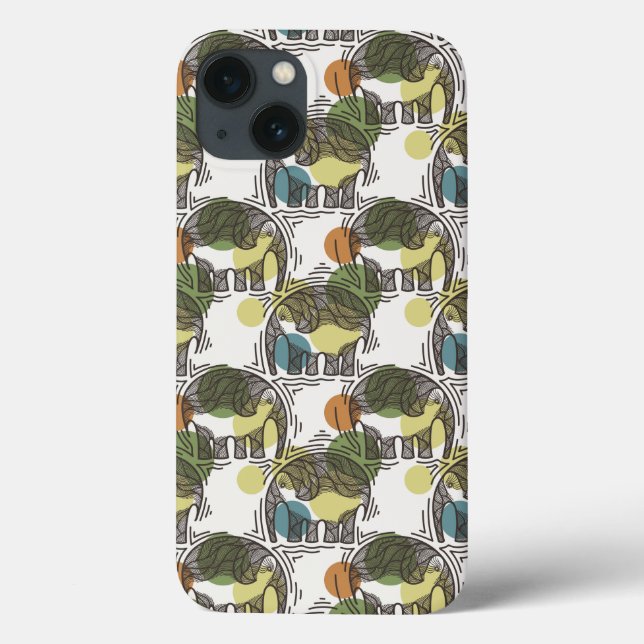 Coques Case-Mate iPhone Motif éléphant (Verso)